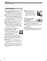 Preview for 8 page of Toshiba RD-XS35SC Owner'S Manual