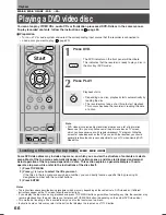 Preview for 66 page of Toshiba RD-XS35SC Owner'S Manual