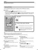 Preview for 74 page of Toshiba RD-XS35SC Owner'S Manual