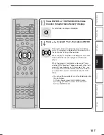 Preview for 117 page of Toshiba RD-XS35SC Owner'S Manual