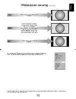 Preview for 15 page of Toshiba Regza WL68 Owner'S Manual