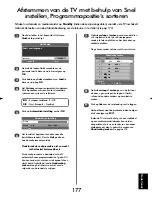 Preview for 177 page of Toshiba Regza WL68 Owner'S Manual