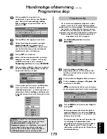 Preview for 179 page of Toshiba Regza WL68 Owner'S Manual