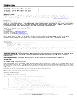 Preview for 3 page of Toshiba S300M-EZ2402 Specifications