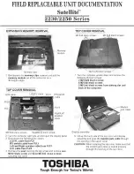 Preview for 3 page of Toshiba Satellite 2230 Series Field Replaceable Unit Documentation