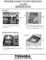 Preview for 4 page of Toshiba Satellite 2230 Series Field Replaceable Unit Documentation