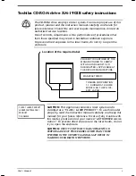 Preview for 5 page of Toshiba SATELLITE 2610 Series User Manual