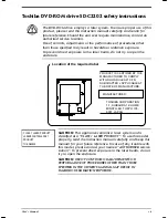 Preview for 7 page of Toshiba SATELLITE 2610 Series User Manual