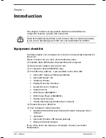 Preview for 20 page of Toshiba SATELLITE 2610 Series User Manual
