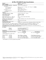 Preview for 3 page of Toshiba Satellite 305CDS Specification Sheet