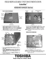 Preview for 3 page of Toshiba Satellite 4000 Series Documentation