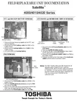 Preview for 4 page of Toshiba Satellite 4000 Series Documentation