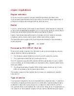 Preview for 7 page of Toshiba Satellite A10 Series User Manual