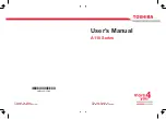 Preview for 1 page of Toshiba Satellite A110 Series User Manual