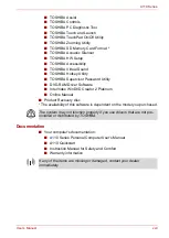 Preview for 22 page of Toshiba Satellite A110 Series User Manual