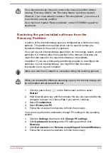 Preview for 85 page of Toshiba Satellite CL10-B User Manual