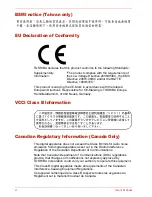 Preview for 6 page of Toshiba SATELLITE L310 User Manual