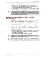 Preview for 85 page of Toshiba SATELLITE L310 User Manual