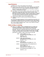 Preview for 109 page of Toshiba SATELLITE L310 User Manual