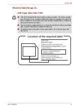 Preview for 7 page of Toshiba Satellite L40-ASP4261LM User Manual