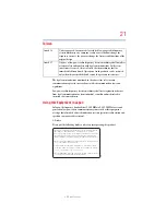 Preview for 21 page of Toshiba Satellite L40 User Manual