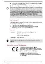 Preview for 6 page of Toshiba Satellite L40D User Manual