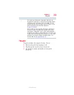 Preview for 39 page of Toshiba Satellite L510 Series User Manual