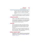 Preview for 75 page of Toshiba Satellite L510 Series User Manual