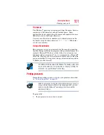 Preview for 101 page of Toshiba Satellite L510 Series User Manual