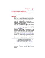 Preview for 111 page of Toshiba Satellite L510 Series User Manual