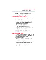 Preview for 175 page of Toshiba Satellite L510 Series User Manual