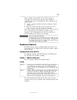 Preview for 19 page of Toshiba Satellite L550-ST5708 Resource Manual