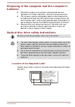 Preview for 14 page of Toshiba Satellite L70-A Series User Manual