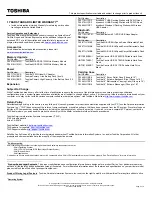 Preview for 2 page of Toshiba Satellite L755D-S5348 Specifications