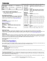 Preview for 2 page of Toshiba Satellite L775D-S7330 Specifications