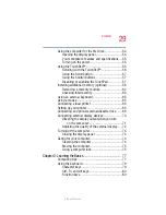 Preview for 29 page of Toshiba Satellite M30X User Manual