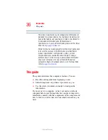 Preview for 36 page of Toshiba Satellite M30X User Manual