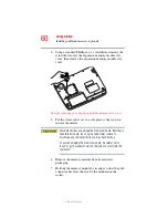 Preview for 60 page of Toshiba Satellite M30X User Manual