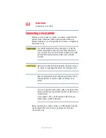 Preview for 64 page of Toshiba Satellite M30X User Manual