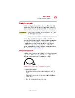 Preview for 75 page of Toshiba Satellite M30X User Manual