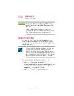 Preview for 114 page of Toshiba Satellite M30X User Manual