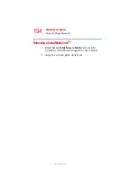 Preview for 154 page of Toshiba Satellite M30X User Manual