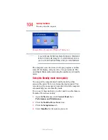 Preview for 104 page of Toshiba Satellite M50 Series User Manual