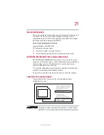 Preview for 21 page of Toshiba Satellite P25 User Manual