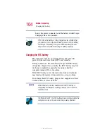 Preview for 104 page of Toshiba Satellite P25 User Manual