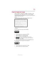 Preview for 13 page of Toshiba Satellite Pro C40 Series User Manual