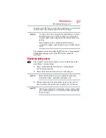 Preview for 87 page of Toshiba Satellite Pro C40 Series User Manual