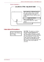 Preview for 13 page of Toshiba Satellite Pro C640 User Manual