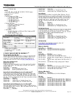 Preview for 2 page of Toshiba Satellite Pro S300-EZ1513 Specifications