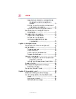 Preview for 20 page of Toshiba Satellite Pro serie U800 (Spanish) Manual Del Usuario